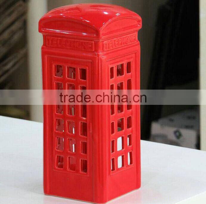Creative resin London phone booth souvenirs