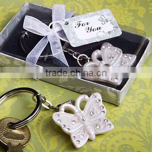 butterfly design poly resin with cake knife cake server