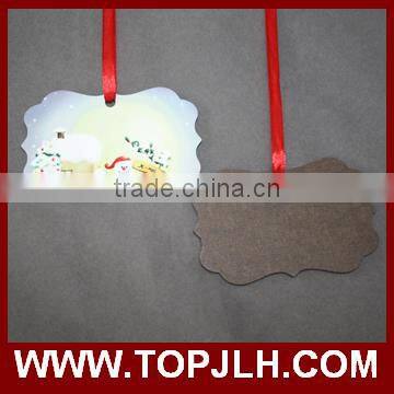 2017 Hot Sell Christmas tree mdf hanging oranments