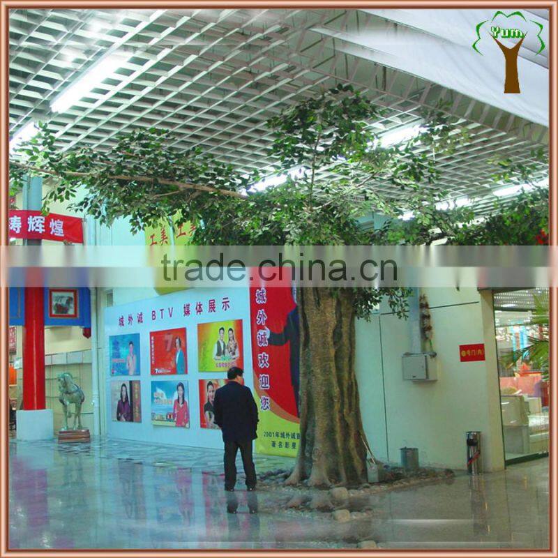 Artificial super landscape banyan tree for inside decoration