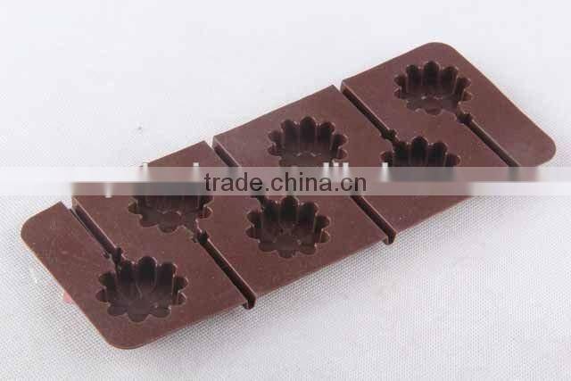 Lollipop design silicone ice cube mold creative silicone ice cube tray/chocolate mold