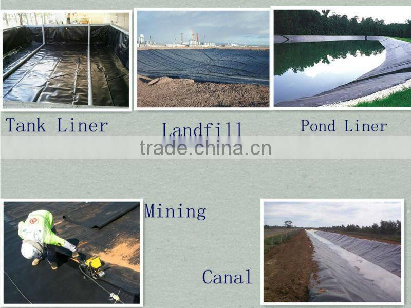 Factory price HDPE geomembrane films