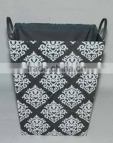 Large Rectangular Paperboard Laundry Basket