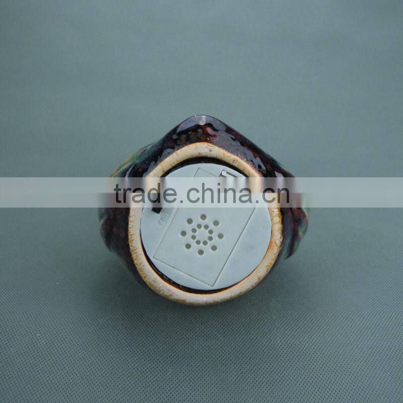 Ceramic Owl Shape Hanging Led Lantern,Decorative Led Lantern with Owl Design