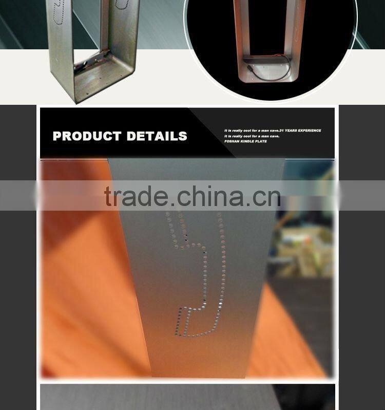 Free standing waterproof public london phone booth stand for sale