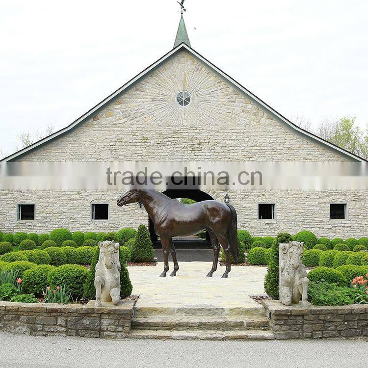 large outdoor statues bronze life size horse statues for sale