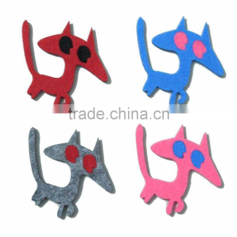 4 INCH DIAMETER FELT COASTERS