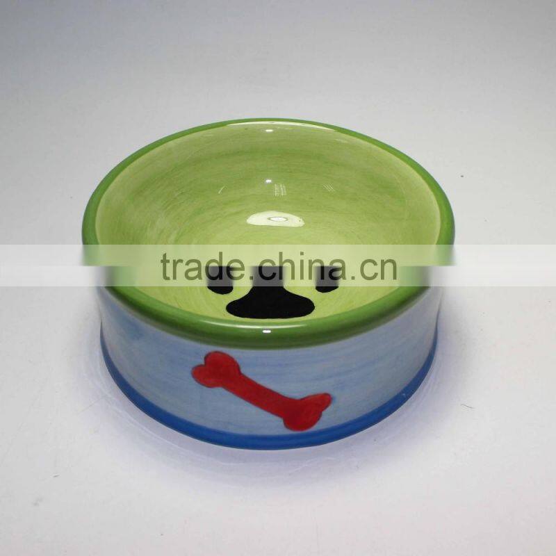 Harmony Good Dog Ceramic Dog Bowl
