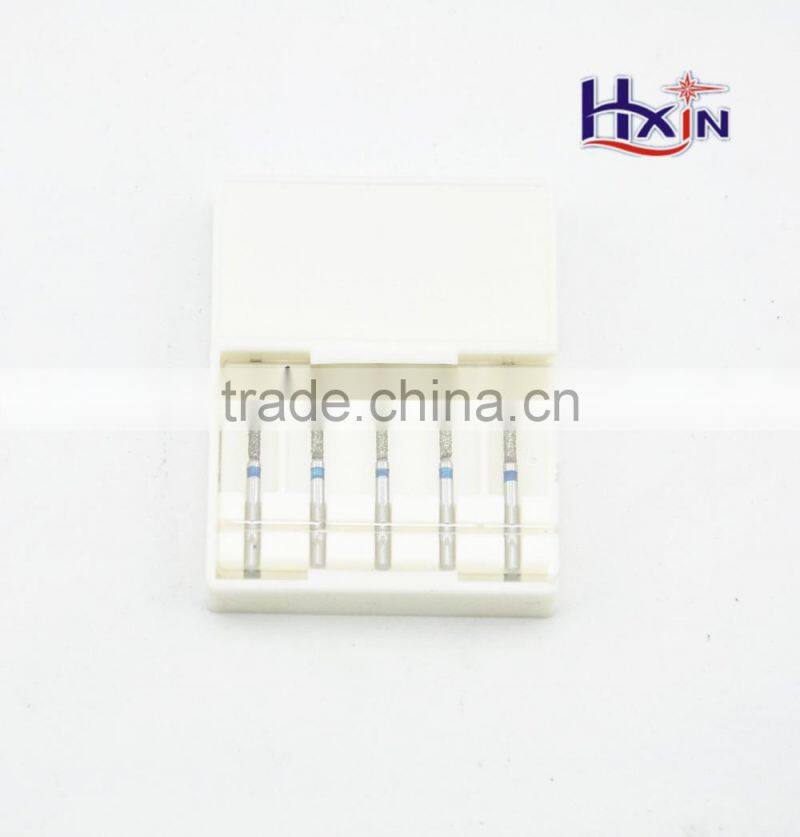 Mini stainless steel electroplated diamond bur set for dental/Diamond Dental Bur and files