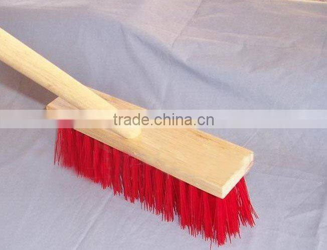 Wooden broom head