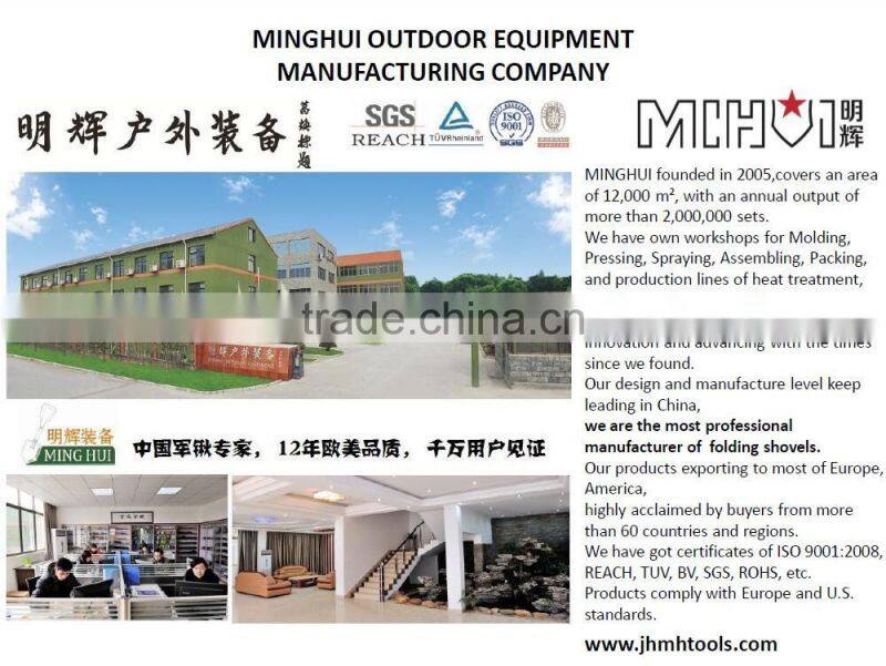 Multi Purpose Survival shovel multifunction Folding outdoor Shovel