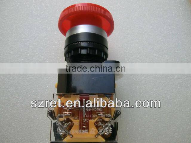 co2 laser cutter and engraver mushroom switch push button