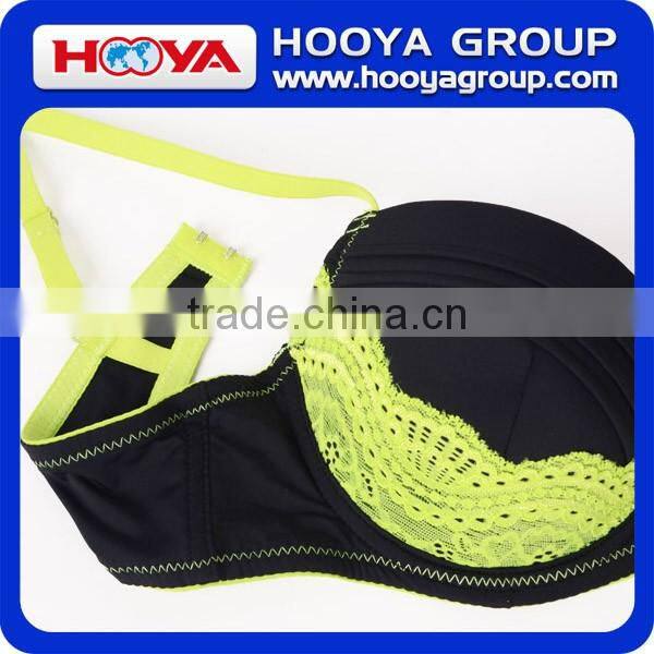 Beautiful Modern Girls Sexy Bra And Panty Set With Push Up Bra