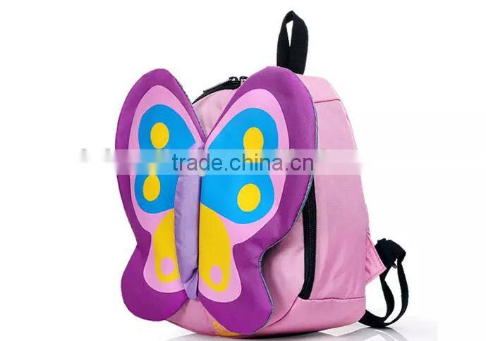 2016 3d cartoon school backpack for kids