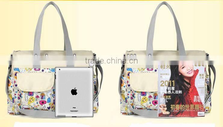 Printed Hand Outdoor Diaper Bag Handbag