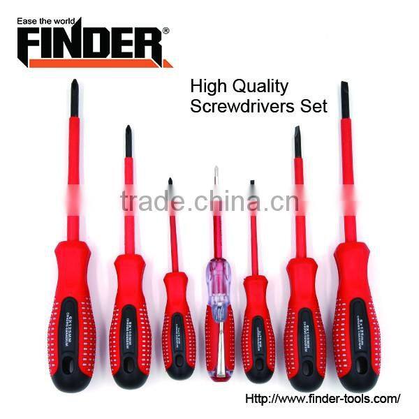 2016 FINDER High Quality 7PCS Screwdriver Set