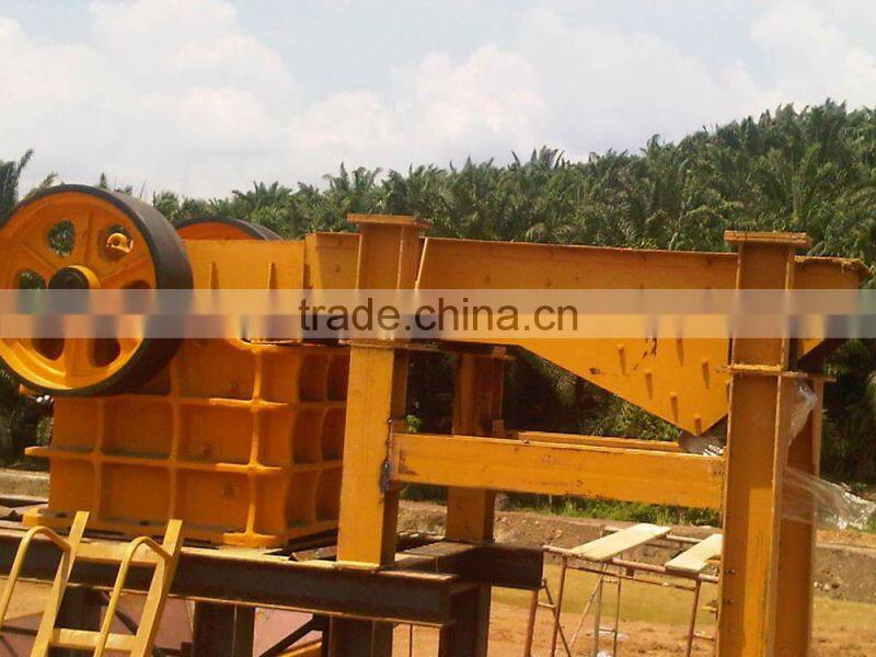 Quarry Plant Durable Stone Grizzly Feeder for Primary Jaw Crusher