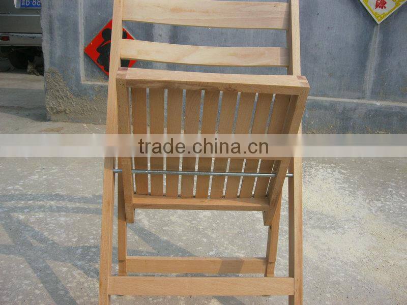 hot sale foldable garden folding chair slats relaxing chair