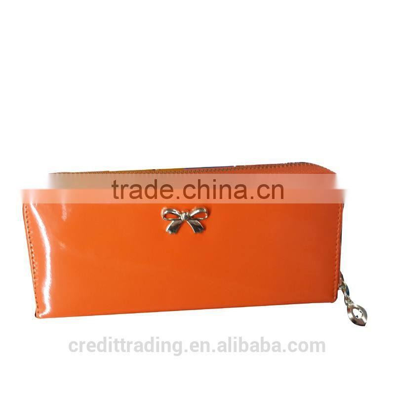 Wholesale new fashion lady and women leather wallet