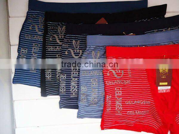Cozy modal men's boxer european men panty stock underwear