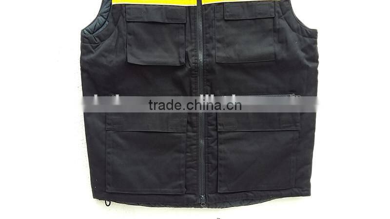 Autumn men padded cotton vest and hot design beauty vests for sale stocklot garments
