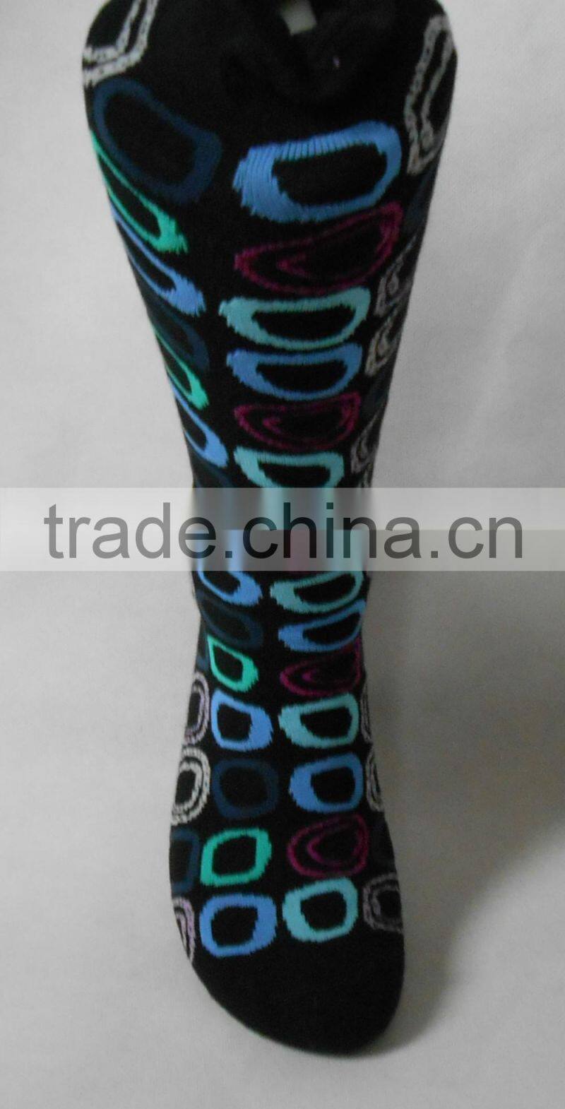 make your own happy wholesale custom girl tube socks