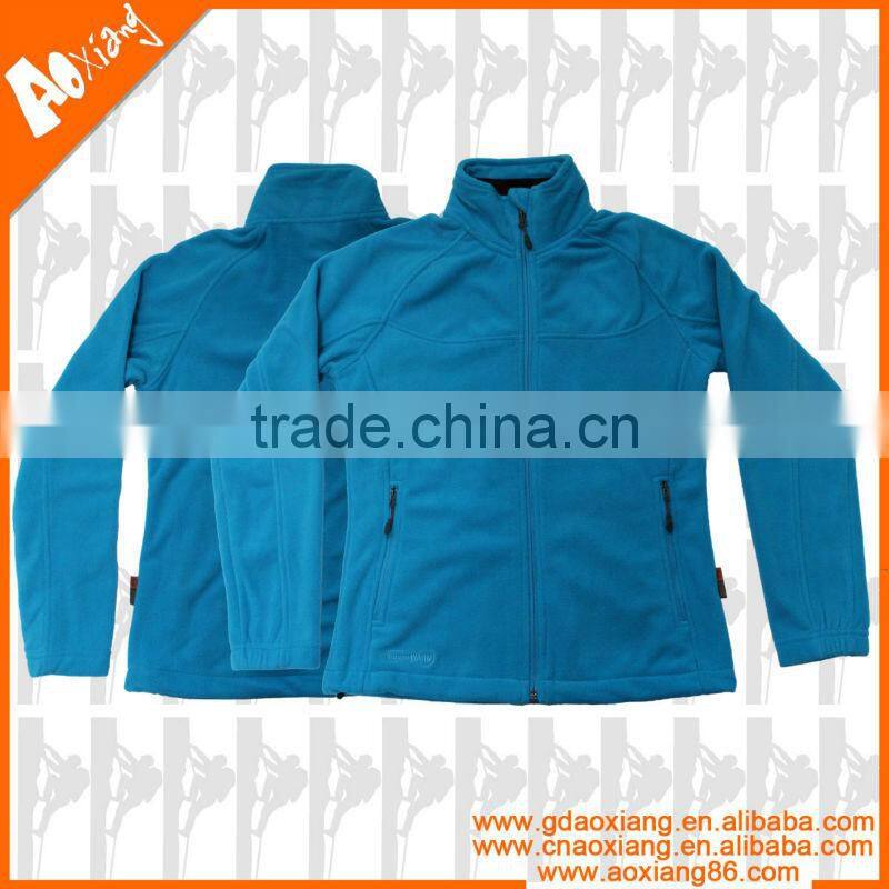 JJ090 Customized Plain Polar Fleece Jacket For Women