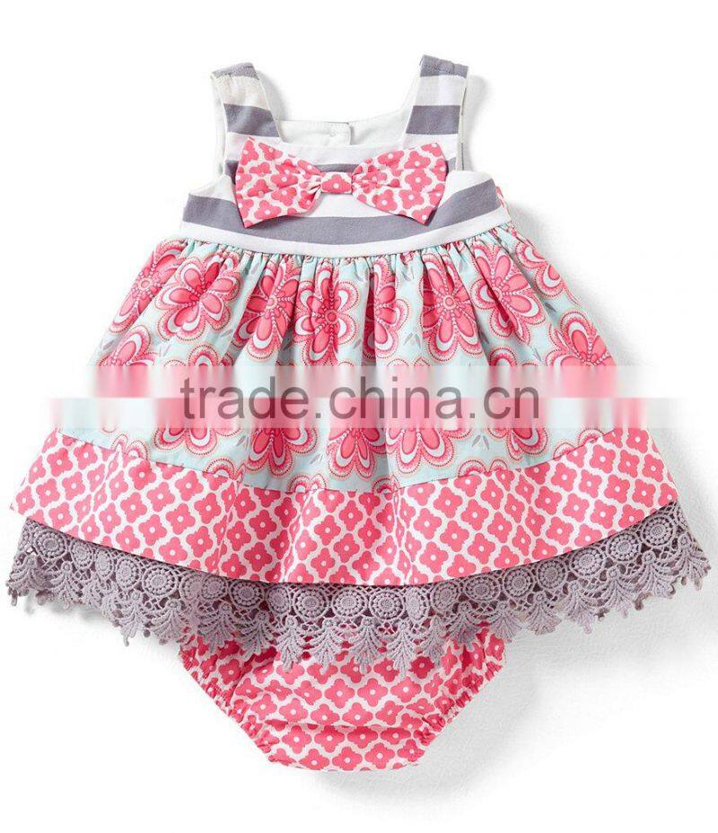 High quality 100%cooton kids clothes green gingham bubble wholesale newborn baby clothes romper