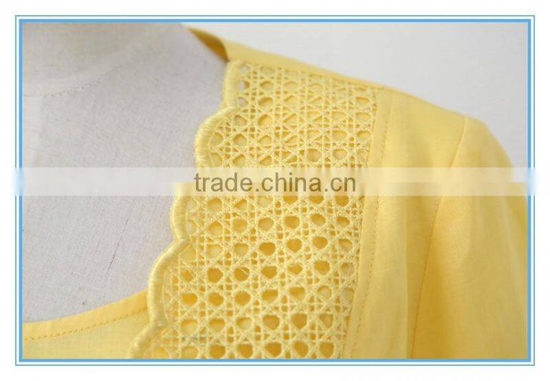 Casual ramie cotton simple 3 pcs ladies' church suits