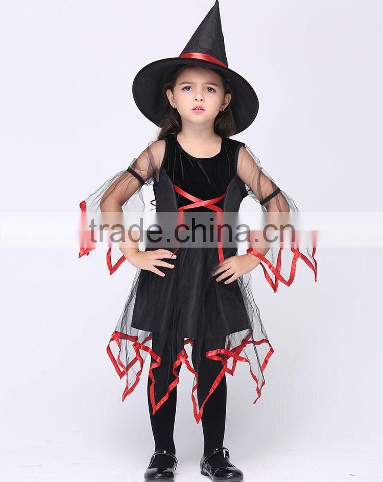 2016 cute halloween balck magic girl dress for cosplay wholesale china