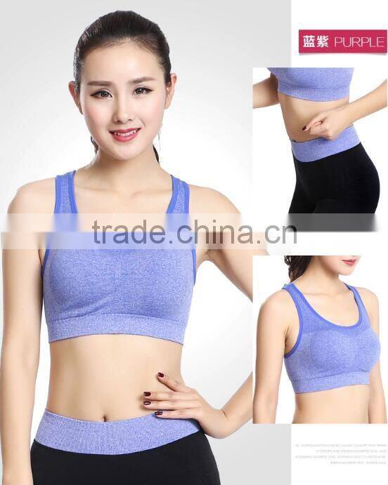 new arrivals fitness yoga underwear wholesale comfortable sports bras suit