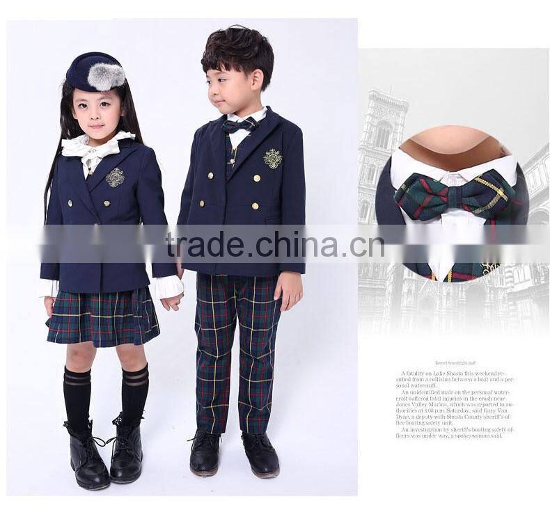 2017 Hot sale china school uniform manufacturers modern international school uniform designs