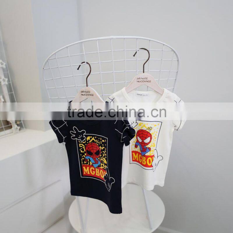 2017 children clothing baby shirt custom printing kids t shirt