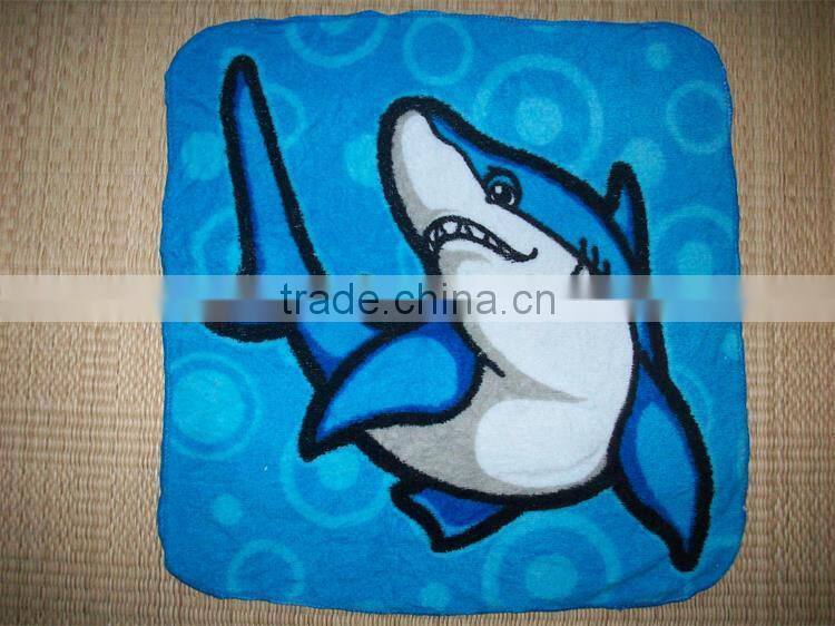 custom print shape 100% combed cotton compressed towel