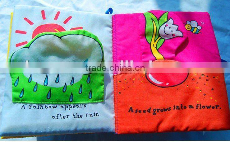 baby soft cloth book, Brand cloth book