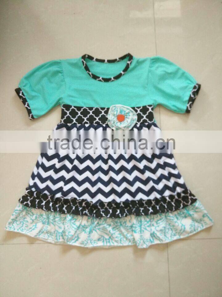 Latest persnickety girls floral outfits children clothes girl 2017 New style sets boutique clothing