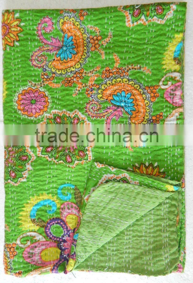 Kantha Bedspread