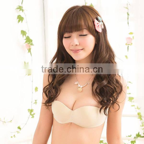 1/2 Cup Spandex Invisible Bra, sexy Invisible Bra
