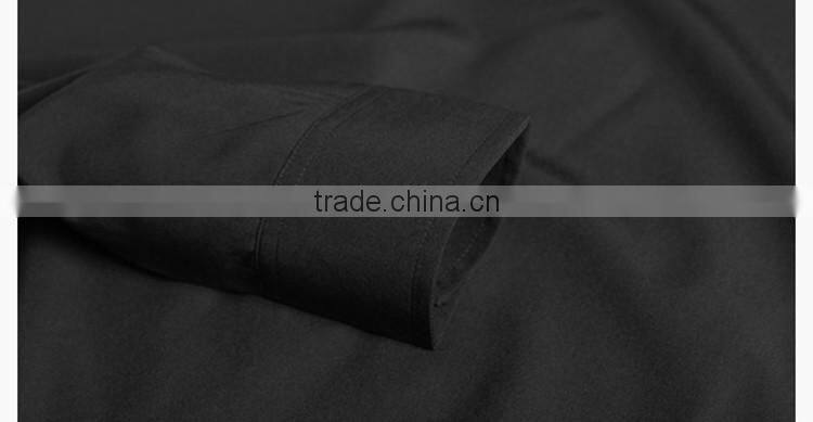 new design slim fit black shirt with printing , twill fabric printed man shirt,100% cotton long sleeve shirt
