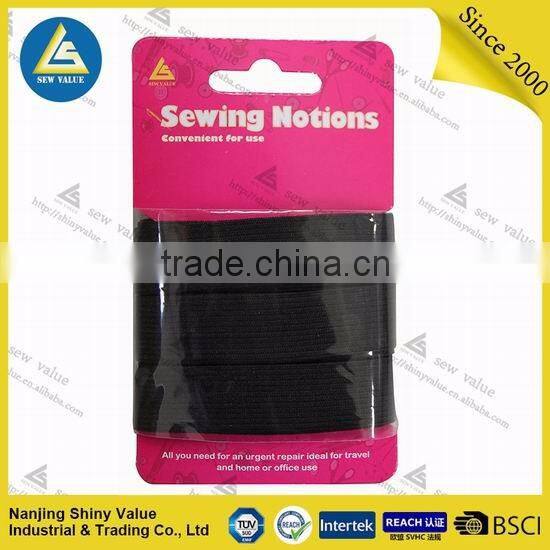 Household flat knitted elastic band