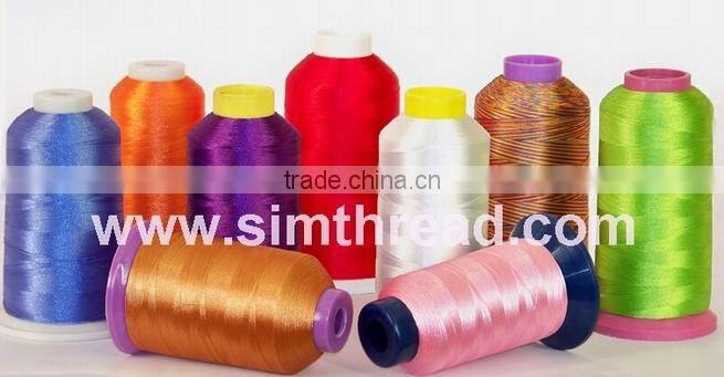 hot selling high sheen rayon embroidery thread, rayon yarn