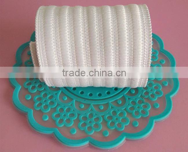 custom elastic band underwear knitted elastic waistband for garments