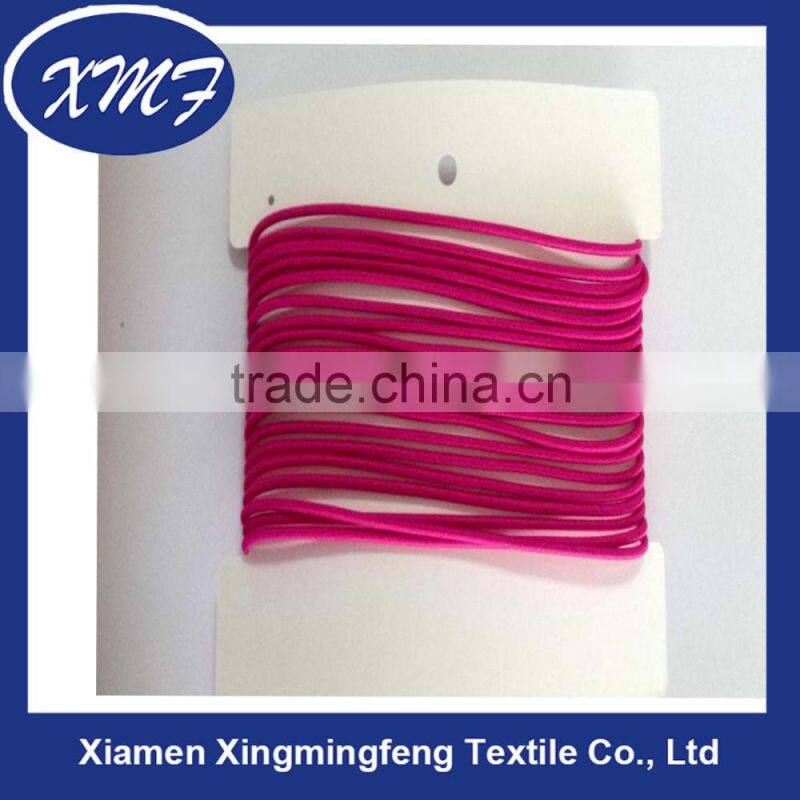 elastic drawstring cord thin elastic cord