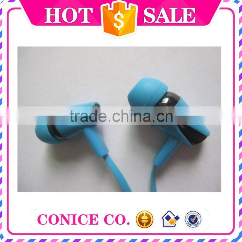 2015 wholesale high qualityin ear earphones under $1 with mic for mp3 cheap speaker earphone