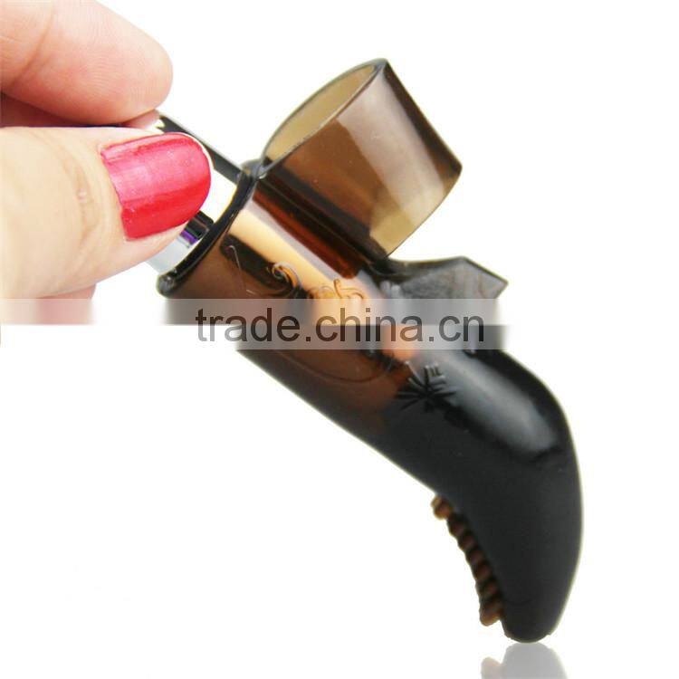 Mini Bullet Vibrating Finger Lip Ring Massager Tongue Vibrator Adult Sexy Toys