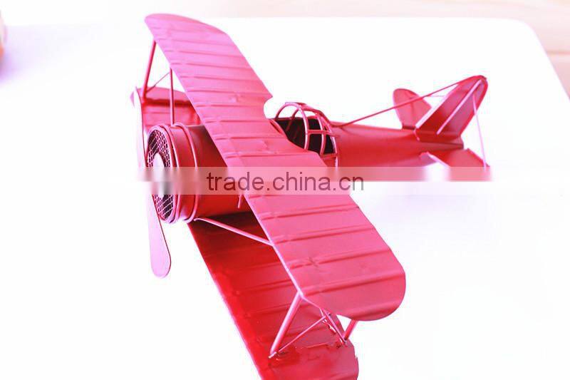 Metal Crafts Vintage Fighter Plane in 4 Tone