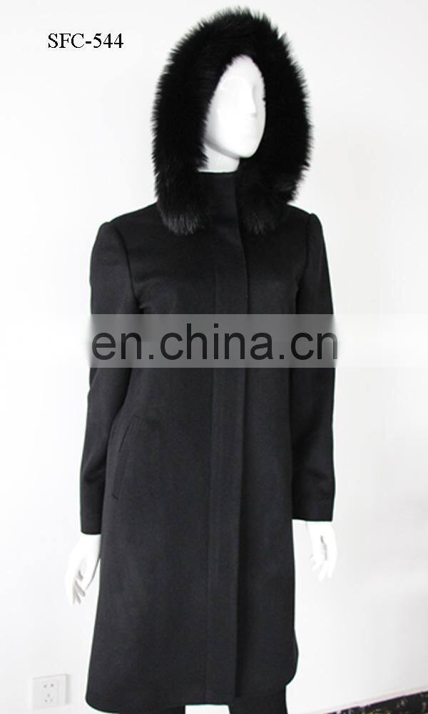 Chinese Wholesale Price 100% Pure Cashmere Fabric for Coat