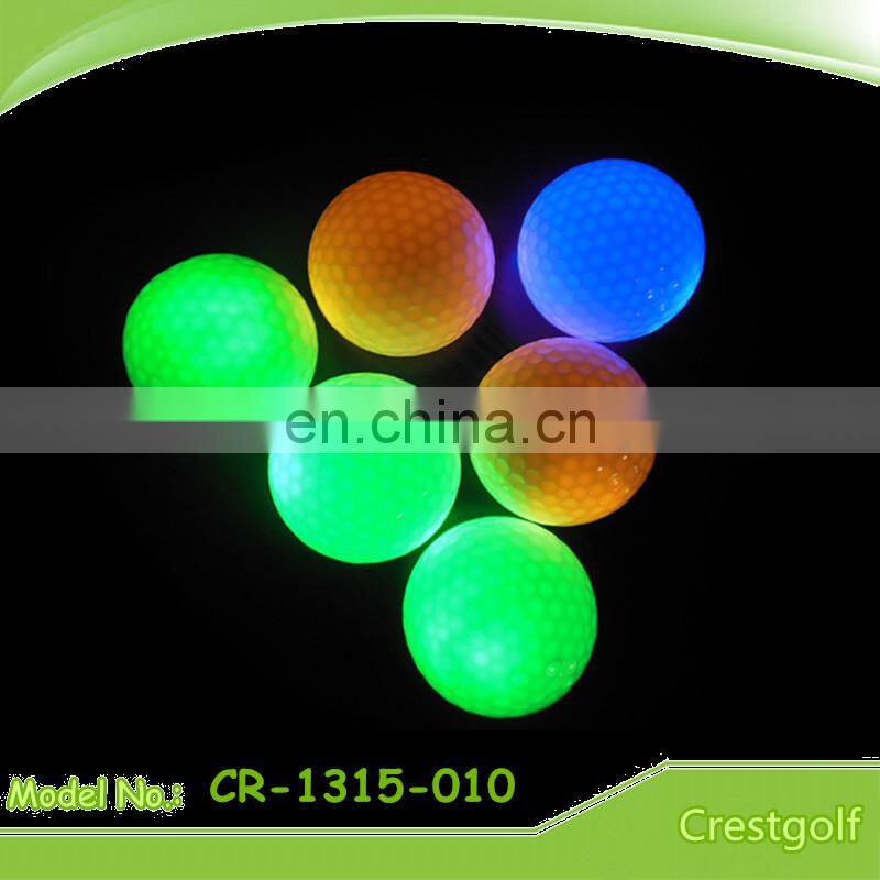 Color Custmed LED Golf Balls Cool Flash Golf LED ball