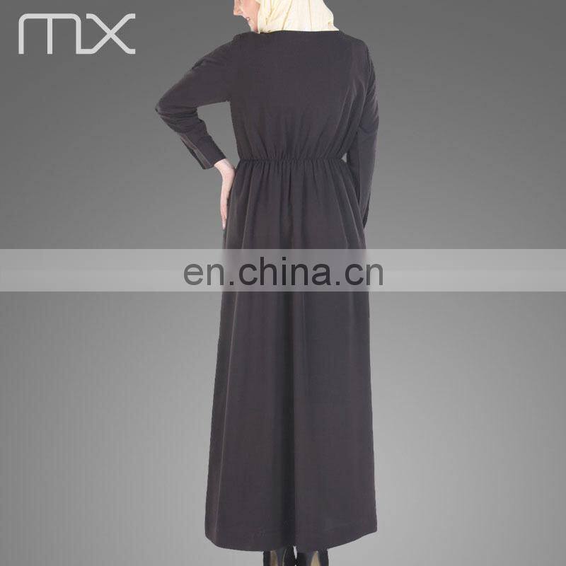 Body Fit Long Gown Fancy Hooded Sheer Embroidery Caftan Dress For Ladies