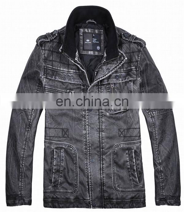 2015 new model designer pakistan leather jacket